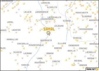 map of Samal