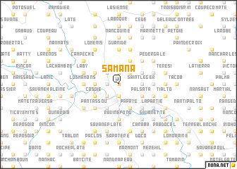 map of Samana