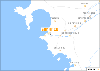 map of Samanco