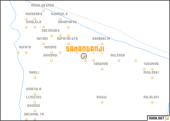 map of Samandanji