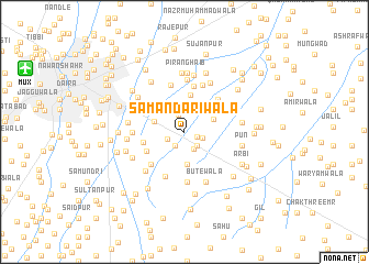 map of Samandariwāla