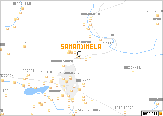 map of Samandi Mela