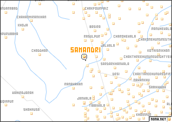 map of Samandri