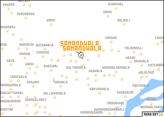 map of Samandwāla
