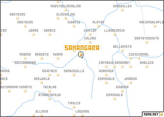 map of Samangara