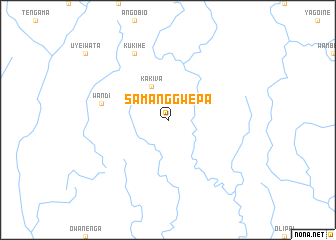 map of Samang-Gwepa