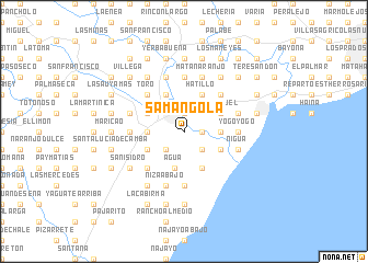 map of Samangola