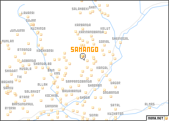 map of Samango