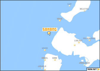 map of Samang