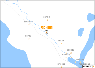 map of Samani