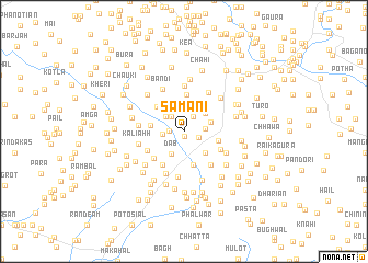 map of Samāni