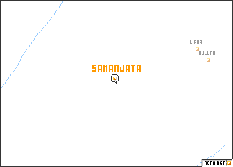 map of Samanjata