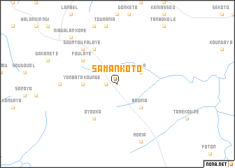 map of Samankoto