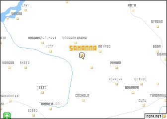 map of Samanna