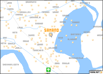 map of Samāno