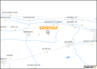 map of Samansur