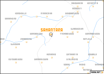 map of Samantara