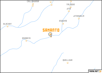 map of Samanto