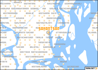 map of Sāmantsār