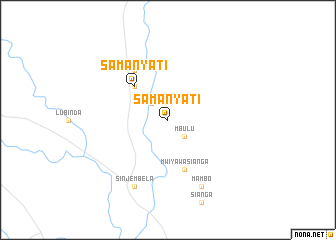 map of Samanyati