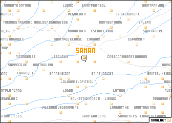 map of Saman