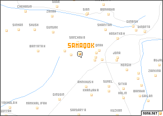 map of Samaqok