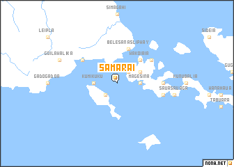 map of Samarai