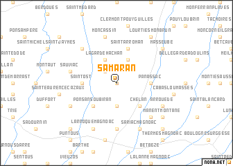 map of Samaran
