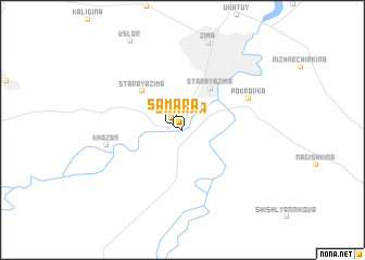 map of Samara