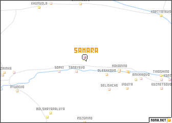 map of Samara