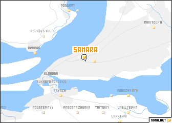 map of Samara