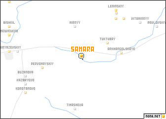 map of Samara