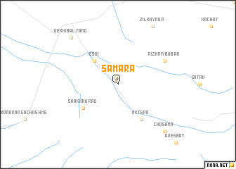 map of Samara