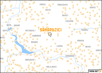 map of Samardžići