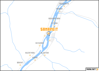 map of Samareit