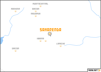 map of Samarenda