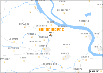 map of Samarinovac