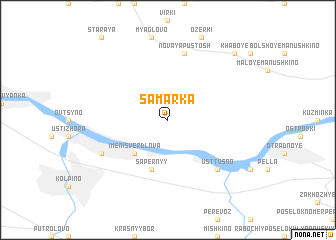 map of Samarka