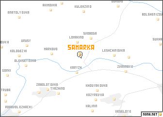 map of Samarka