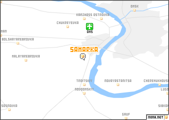 map of Samarka