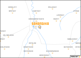 map of Samarovka