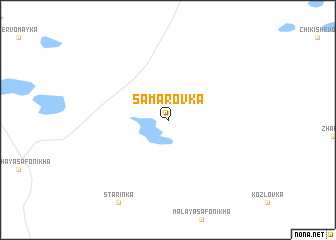 map of Samarovka