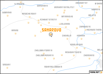 map of Samarovo