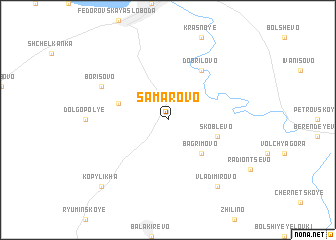 map of Samarovo