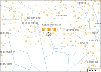 map of Samaro