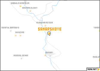 map of Samarskoye