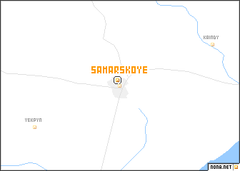 map of Samarskoye