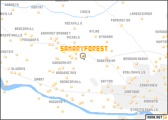 map of Samary Forest