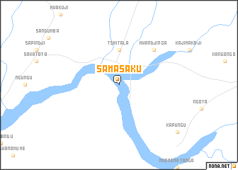 map of Samasaku