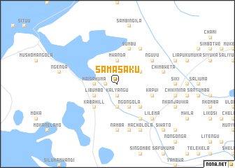 map of Samasaku